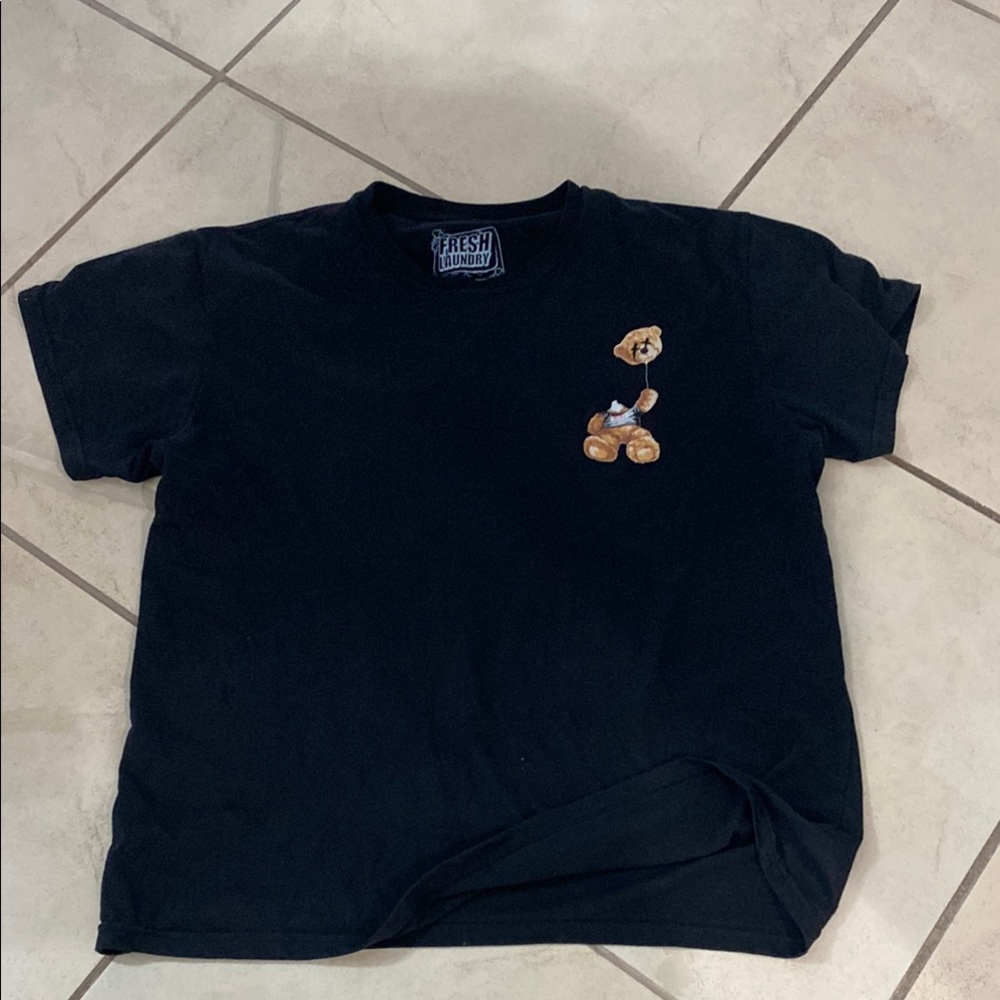 Men’s fresh laundry  T-Shirt with Bear